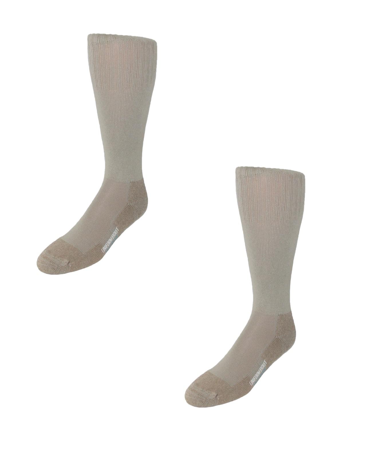 Jefferies Socks Men's Military Blister Guard Boot Socks (Pack of 2)