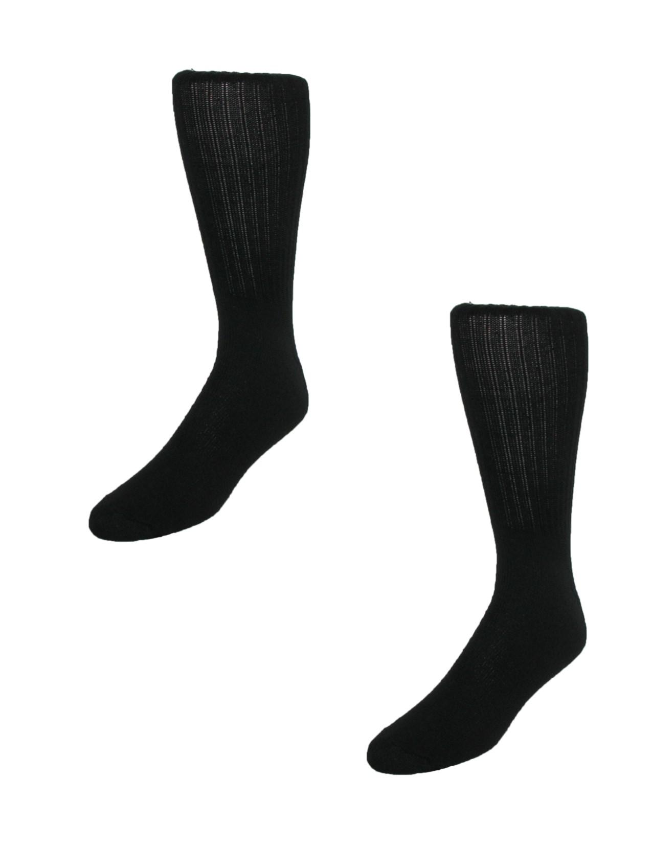 Top Flite Men's Cotton Crew Golf Socks (Pack of 2)