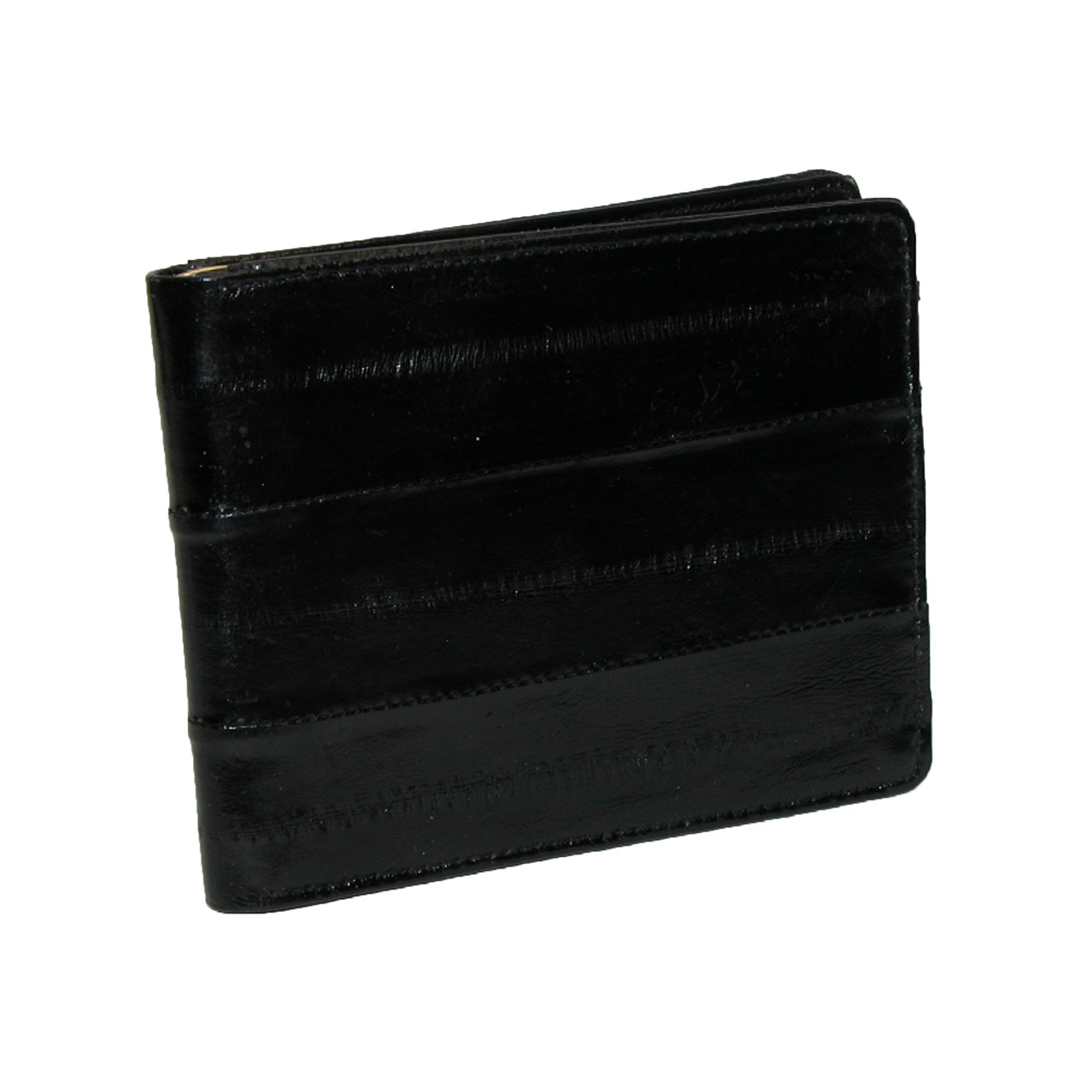 MJ Masters Men's Eel Skin Money Clip and Credit Card Wallet