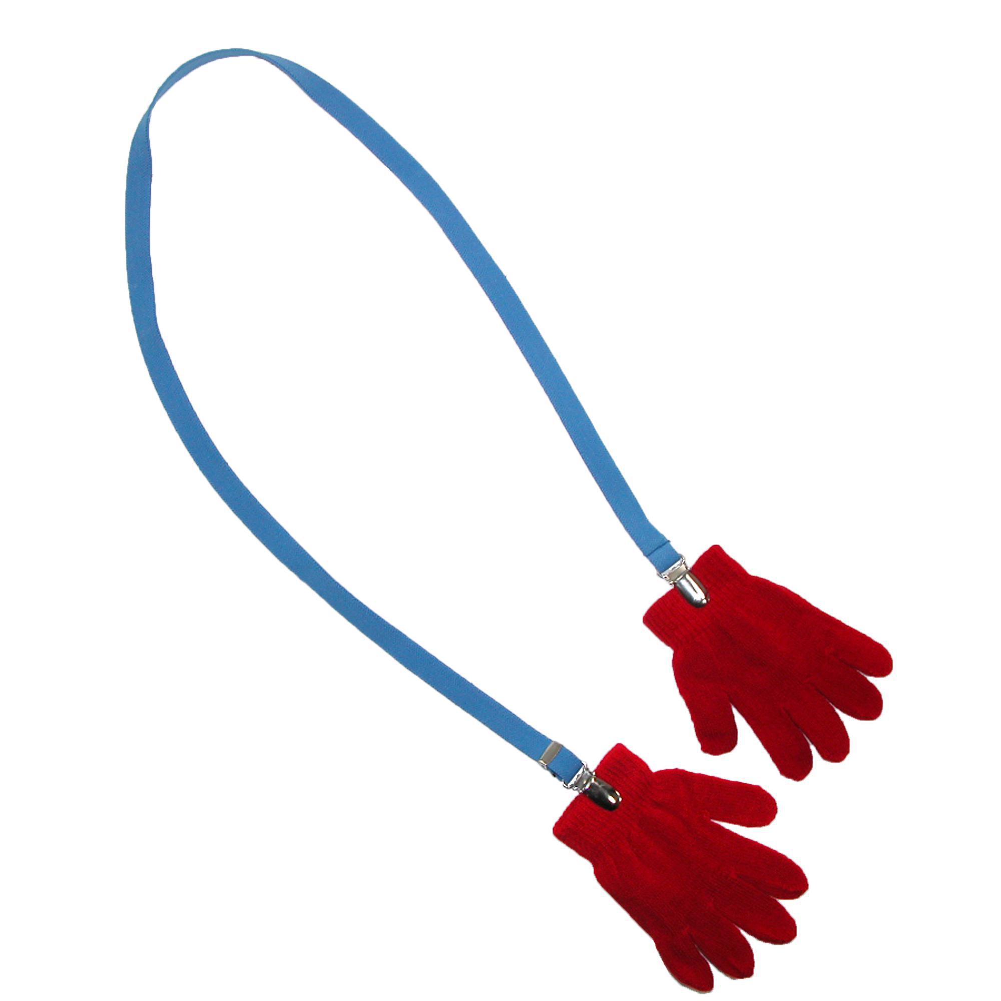 New CTM Kids/' Elastic 1//2 Inch One Piece Adjustable Mitten Clips