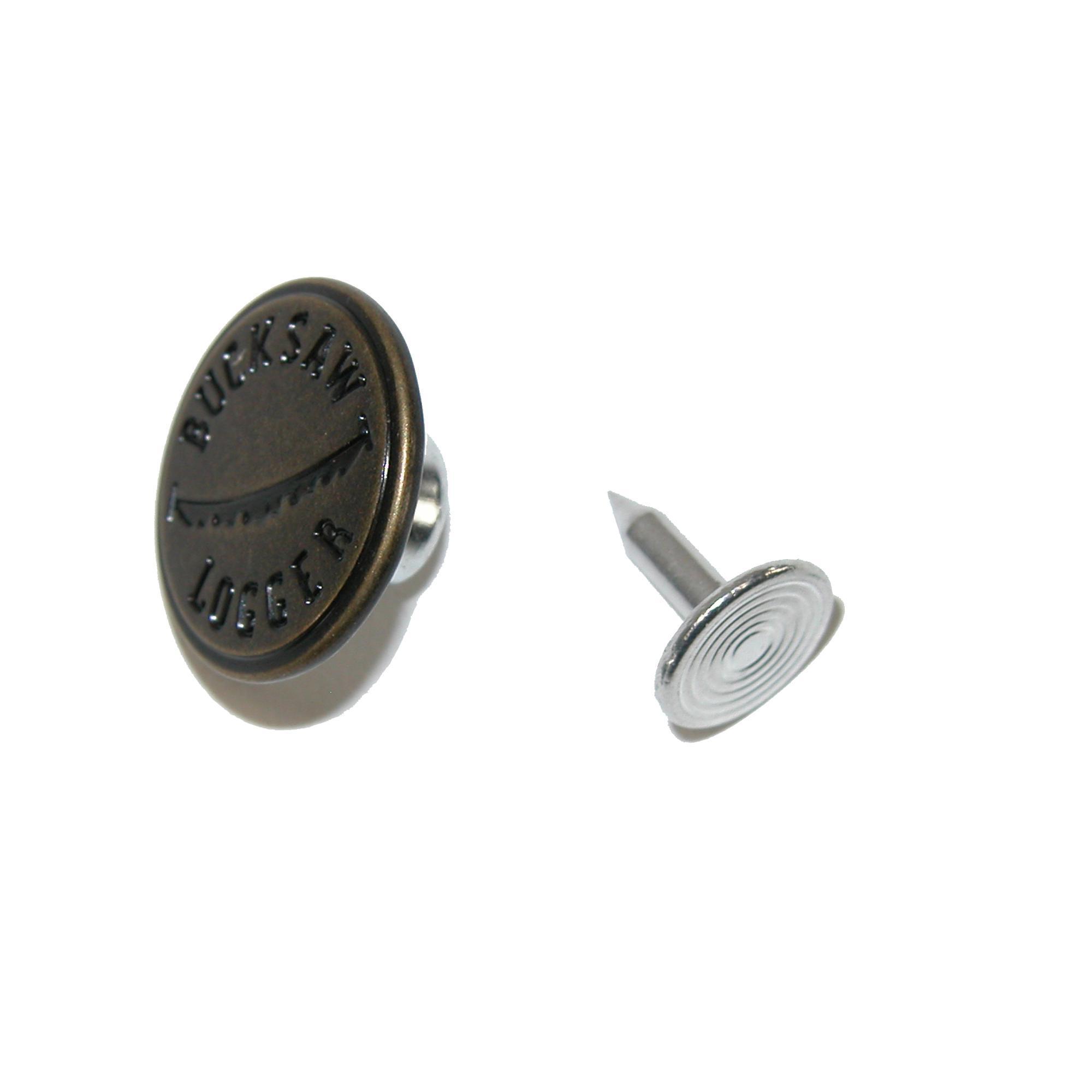 Welch Men's Metal Bachelor Buttons for Suspenders