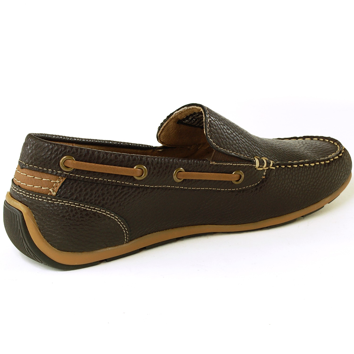 Margaritaville Men's Slip-On Boat Shoes - Double Gore Stretch, Padded Tongue & Collar