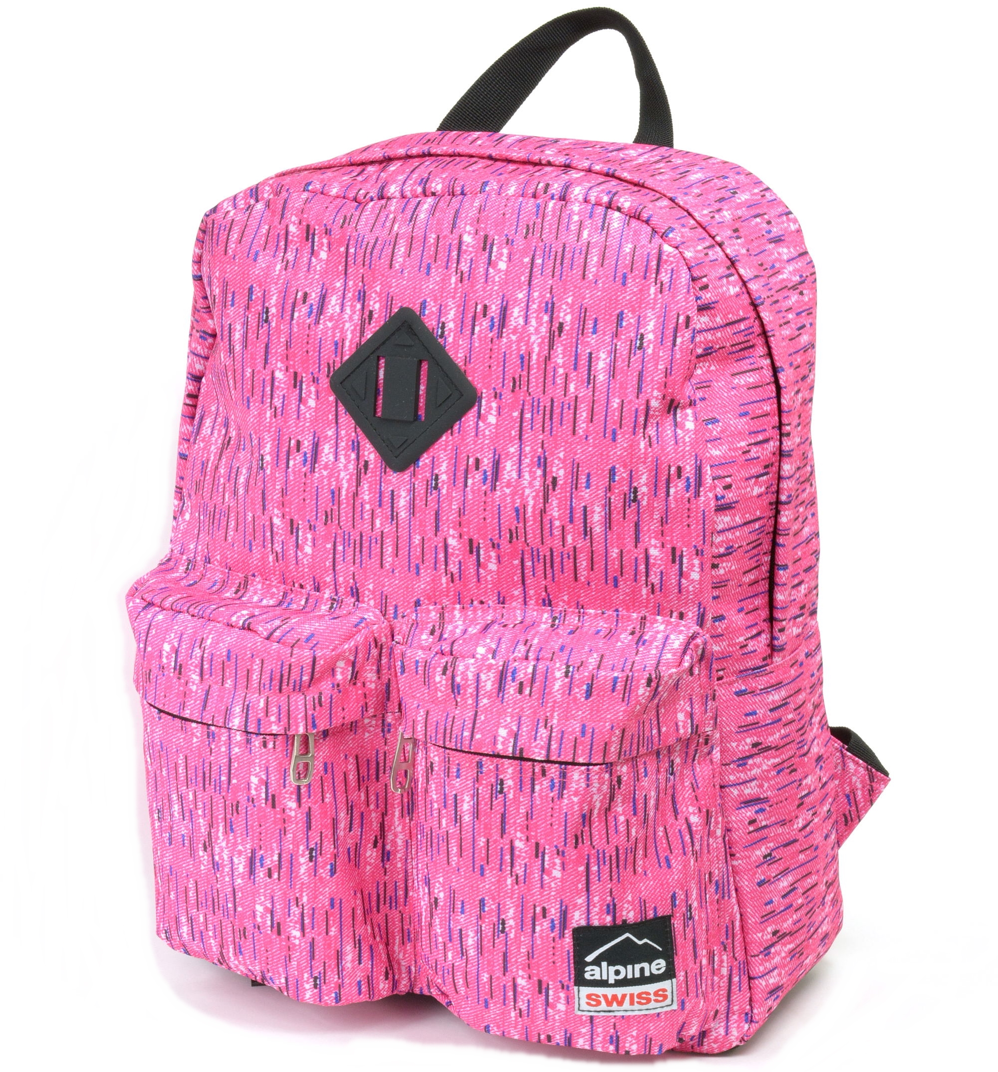 Alpine Swiss Major Back Pack Bookbag School Bag Daypack 1 Year Warranty