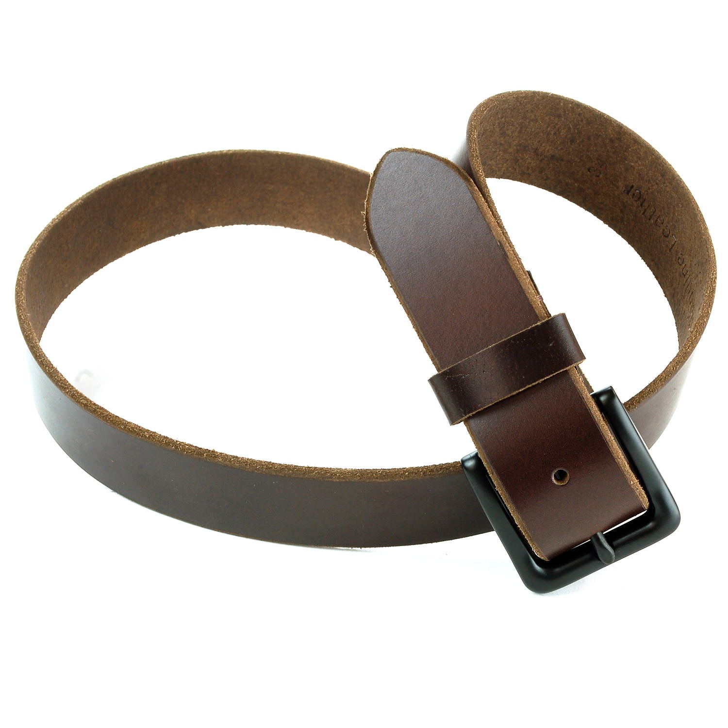 mens dark brown belt