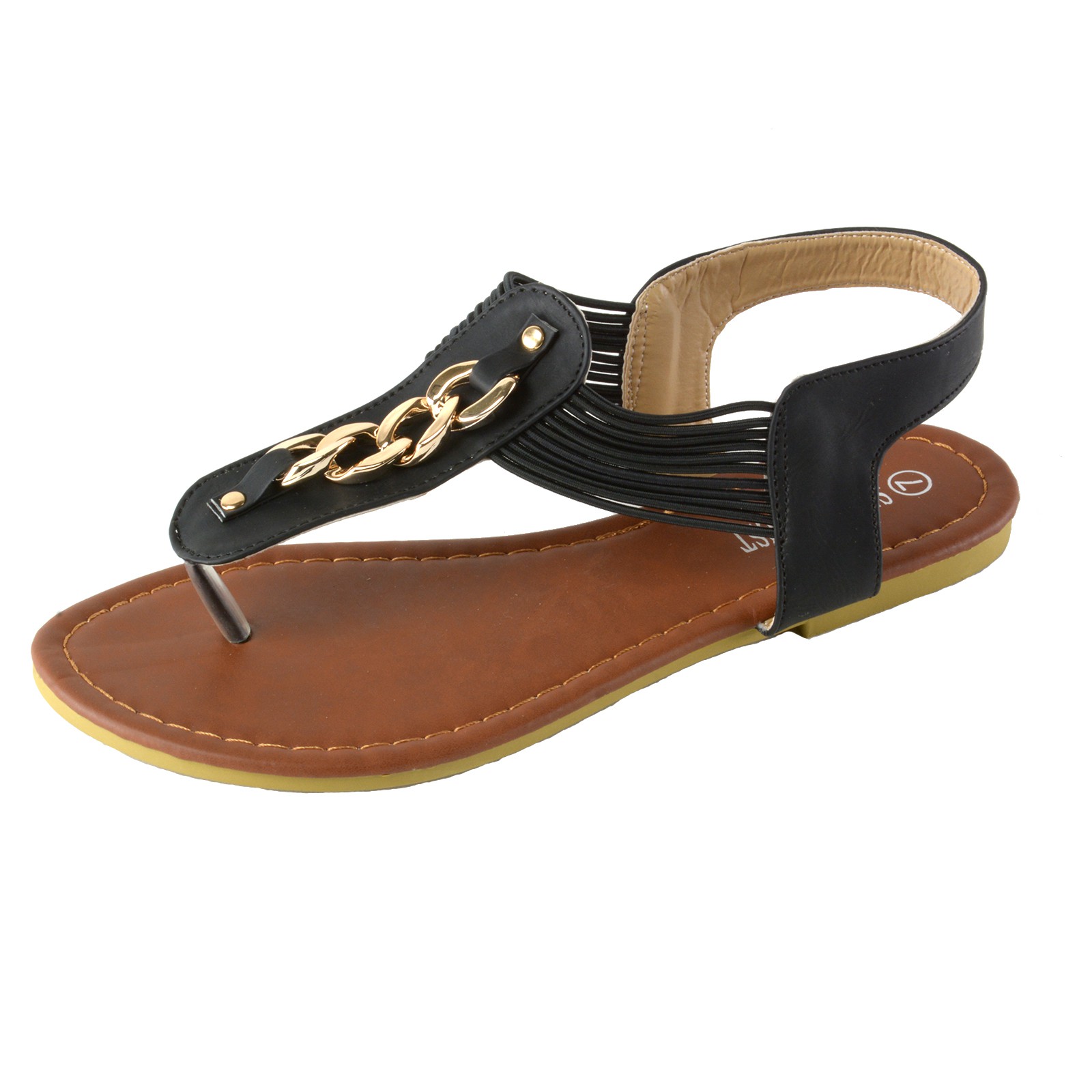 elasticated gladiator sandals