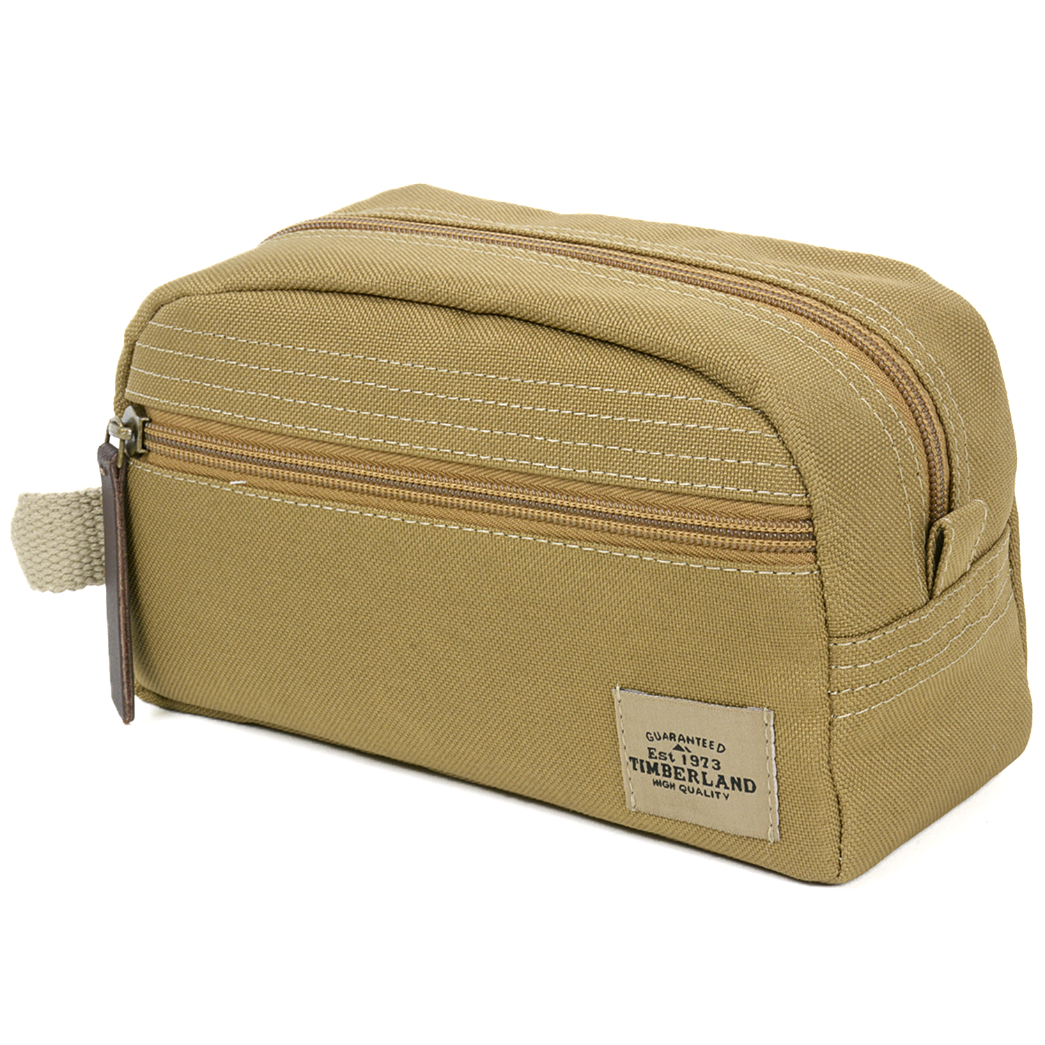 Timberland Travel Kit Toiletry Bag Overnight Handle Case Canvas Shaving