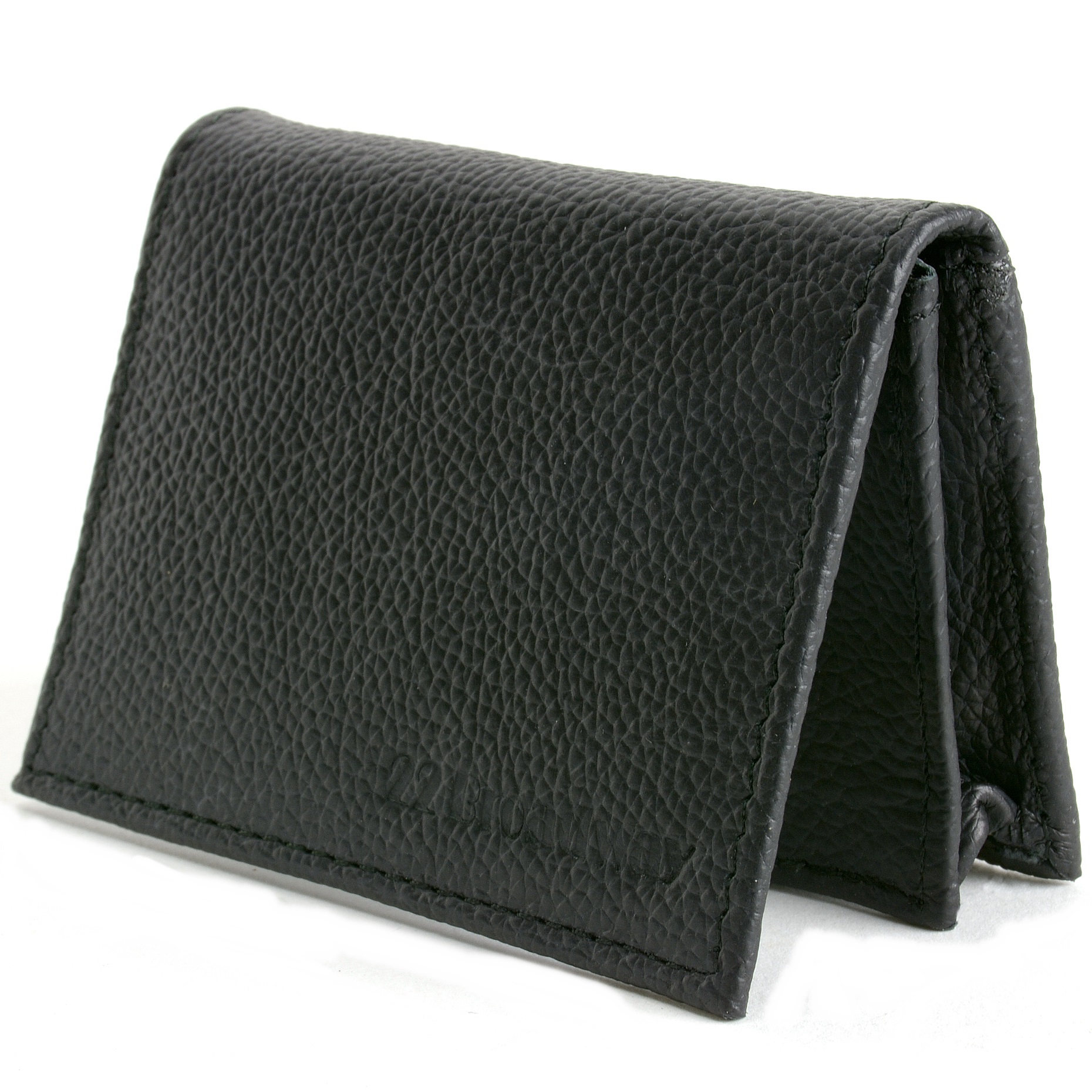 Leather Wallet Expandable Card Case Front Pocket Thin Slim ID Window