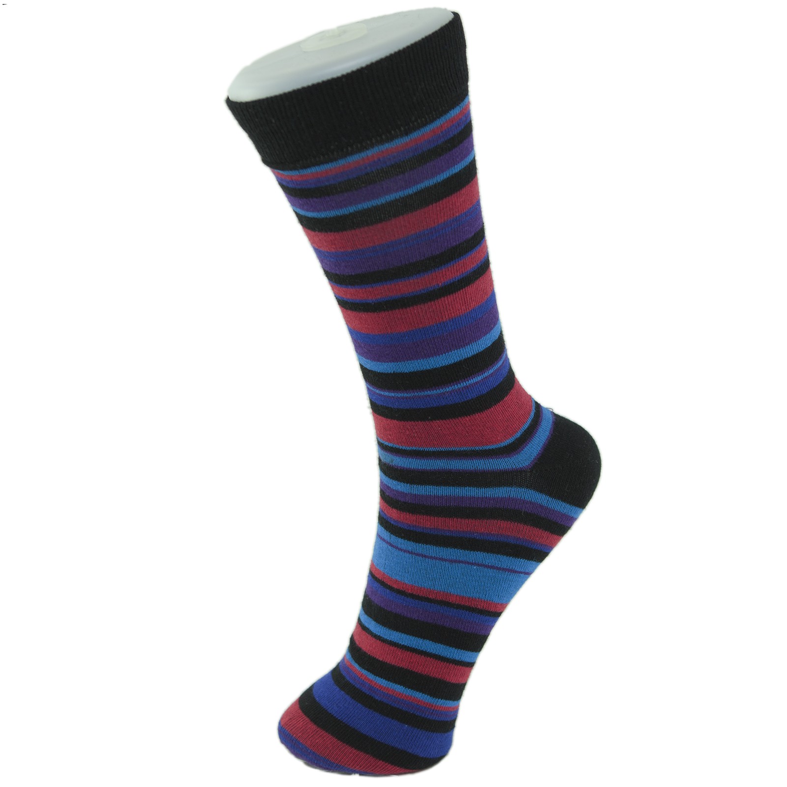 Alpine Swiss 6 Pack Men's Cotton Dress Socks Mid Calf Argyle Pattern