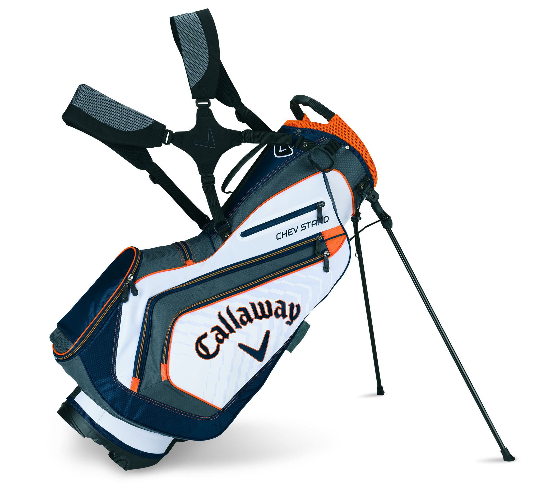 Callaway Chev 2015 White Navy Orange Stand Golf Bag eBay