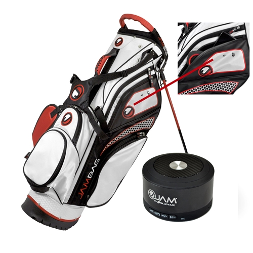 Orlimar Ojam Pulse Speaker Golf Stand Bag White Black Red eBay