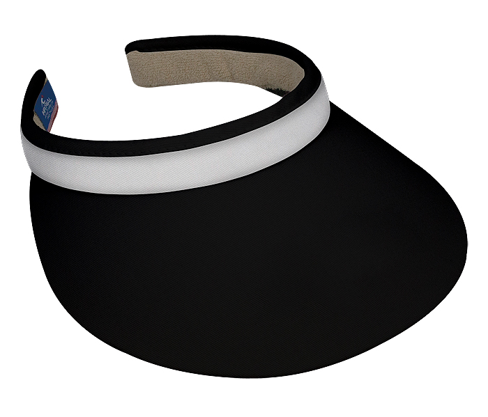 Imperial Sunsation Women's Golf Visor Black/White One Size Fits All eBay