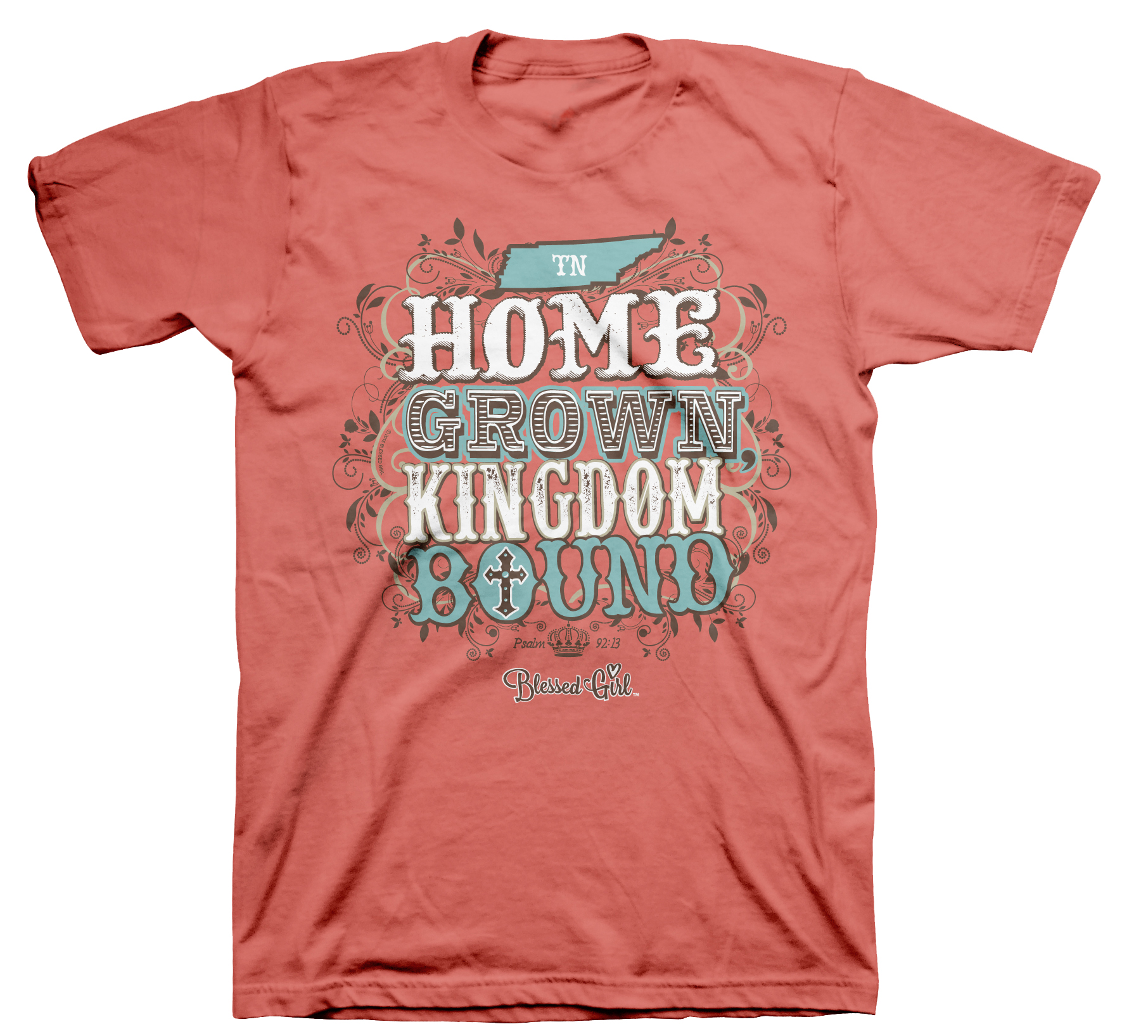Blessed Girl Home Grown Christian Short Sleeve Tshirt eBay