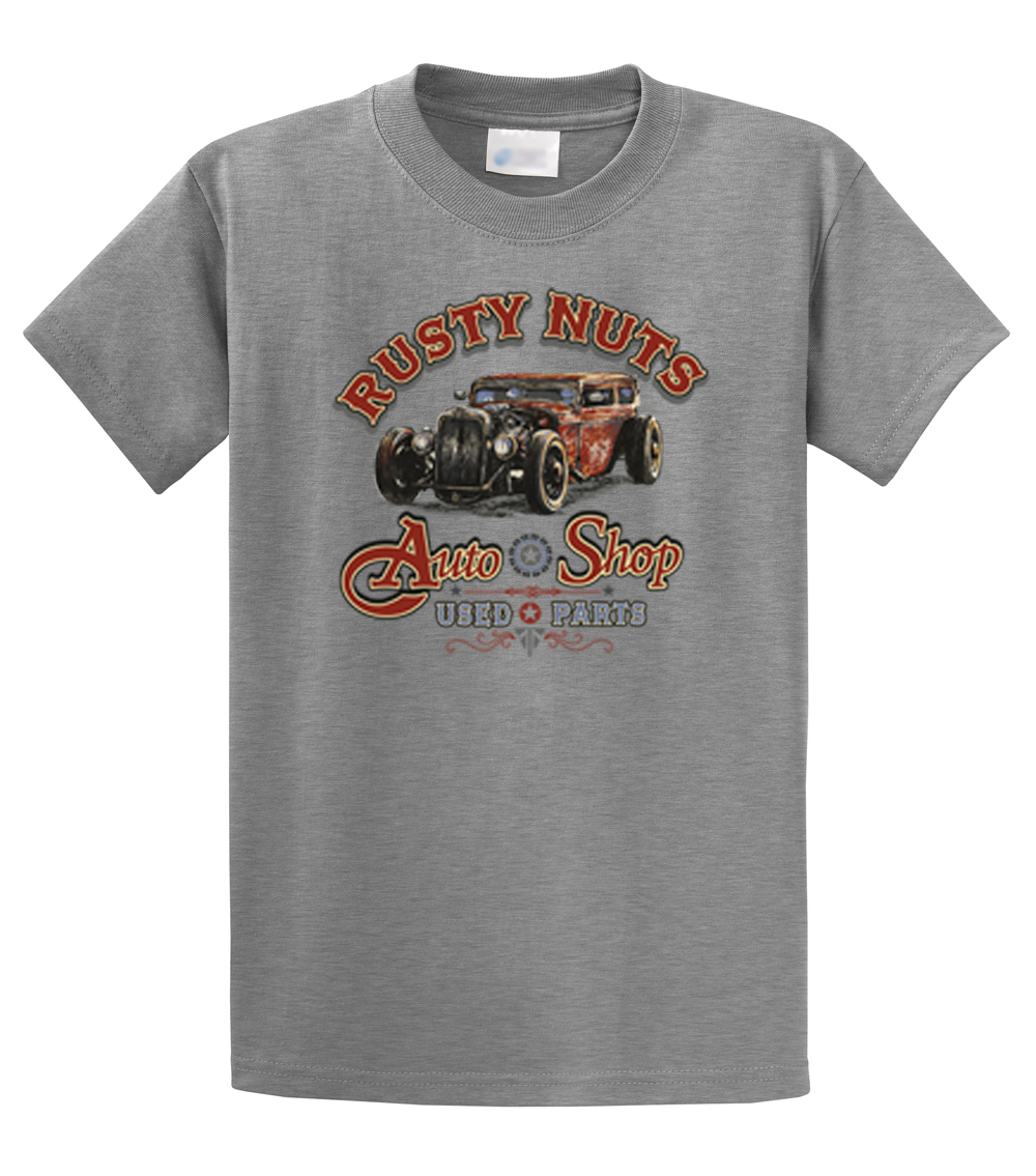 Rusty Nuts Auto Shop Used Parts Classic Tshirt