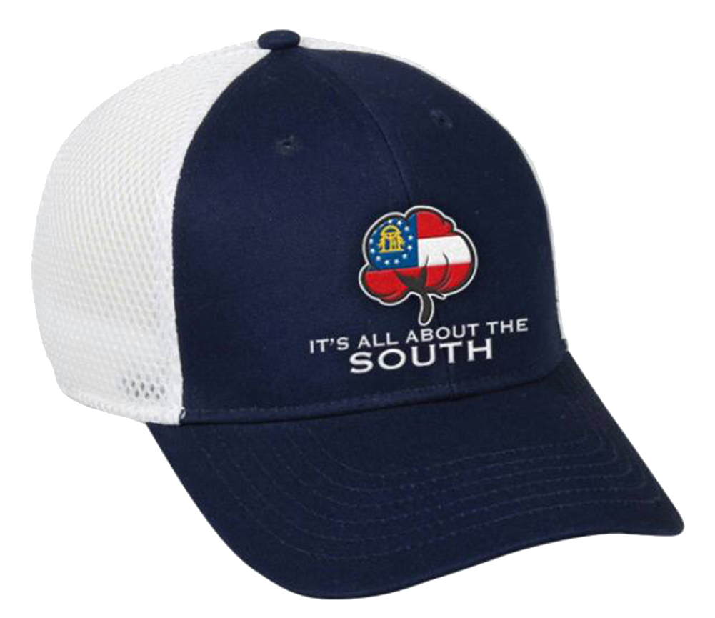 It's All About The South Flag Cotton Logo Mesh Hat eBay