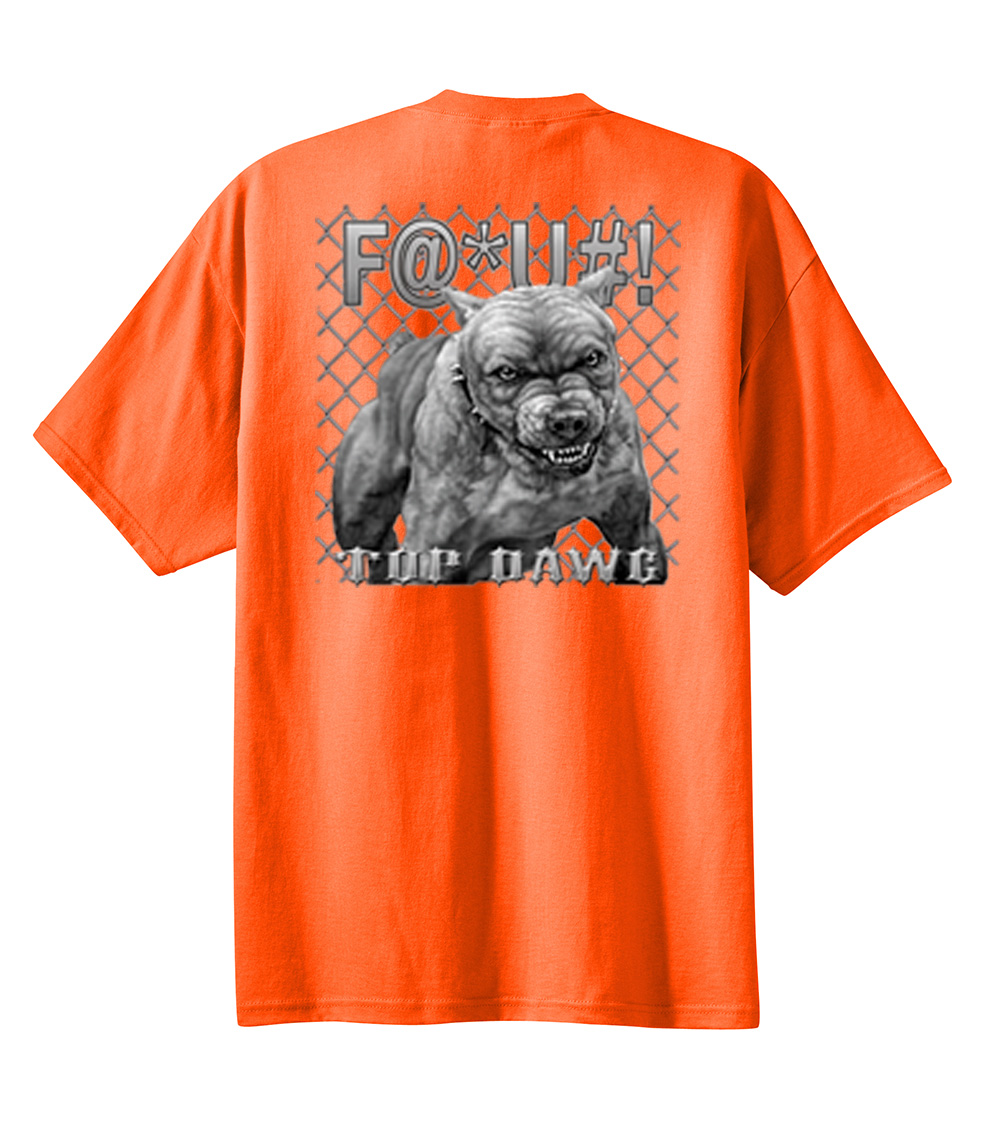 Pit Bull TShirt F*U! Top Dawg eBay