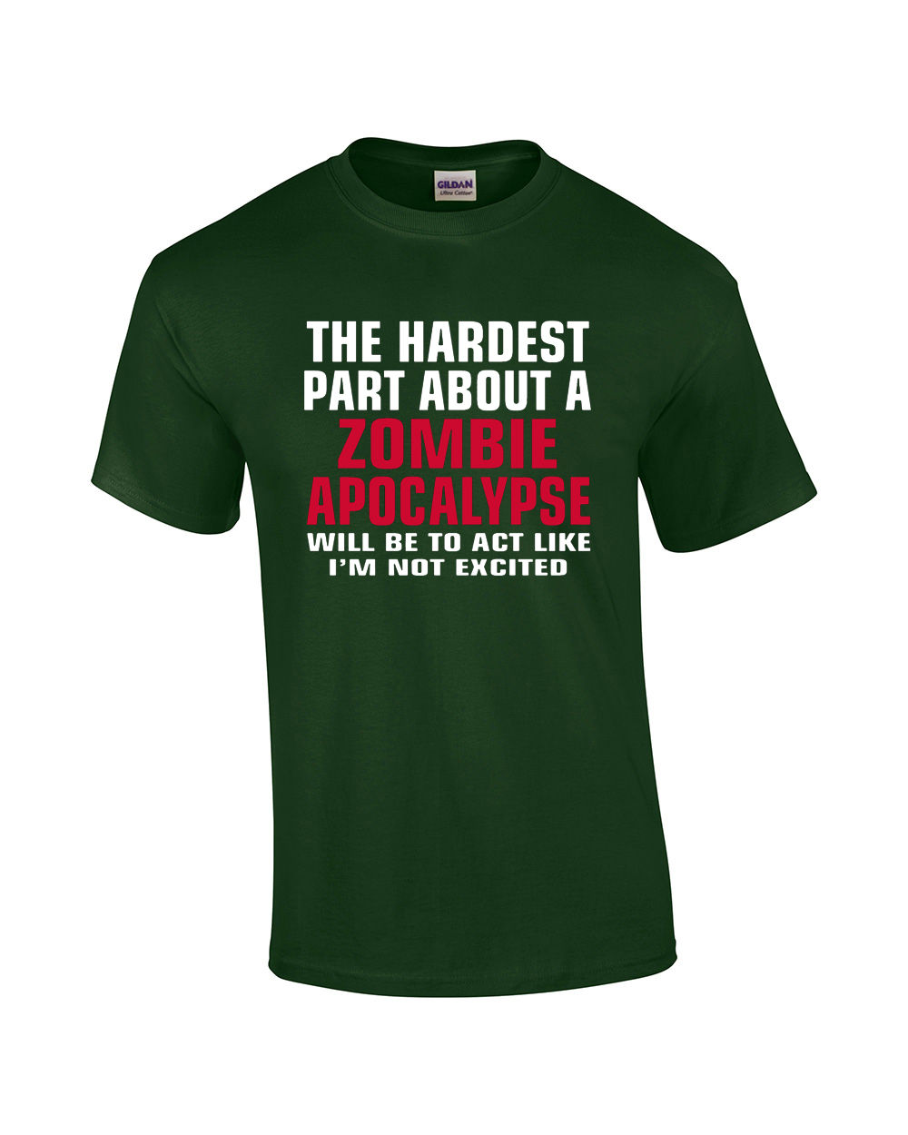The Hardest Part About A Zombie Apocalypse TShirt eBay