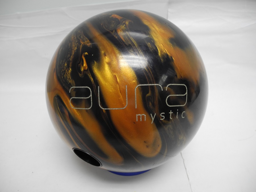 Brunswick Aura Mystic Bowling Ball Drilled Test Ball 14lb eBay
