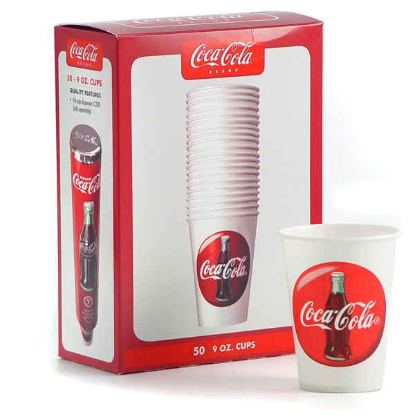 CocaCola® Disposable Cups for Dispenser eBay