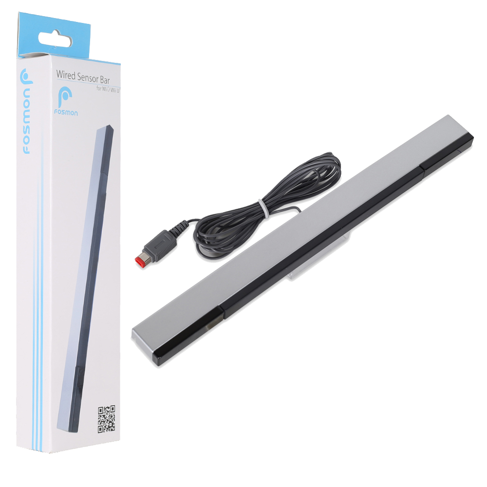 Wired Remote Motion Sensor Bar IR Infrared Ray Inductor for Nintendo