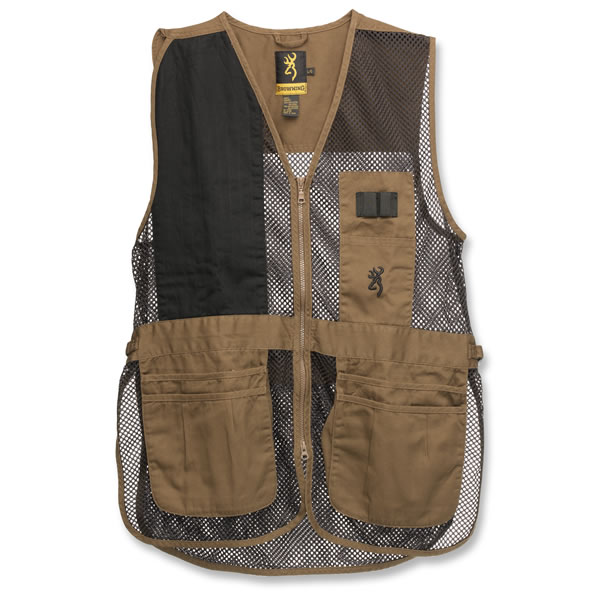 Browning Trapper Creek Mesh Trap / Skeet Shooting Vest Sizes S3XL