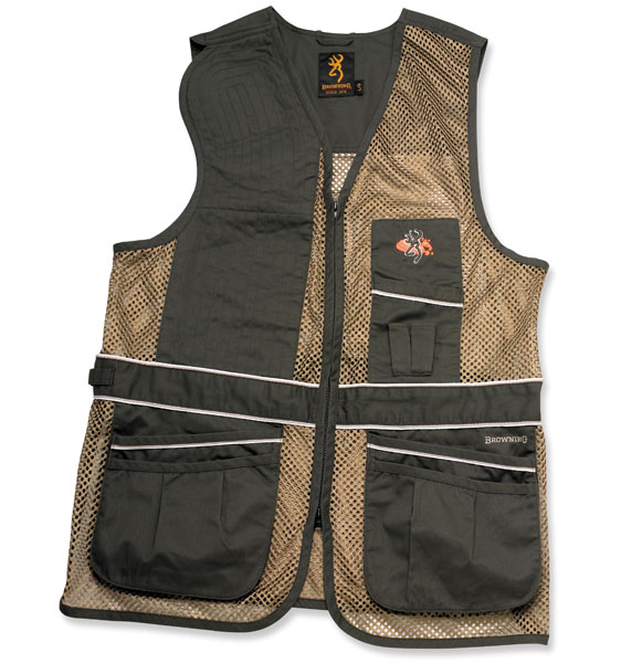 Browning Deluxe Mesh Trap / Skeet Shooting Vest Sizes S3XL eBay