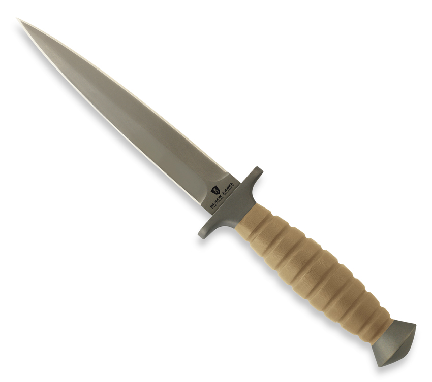 Browning Black Label Backlash Double Edge Fixed Blade Knife Coyote Tan