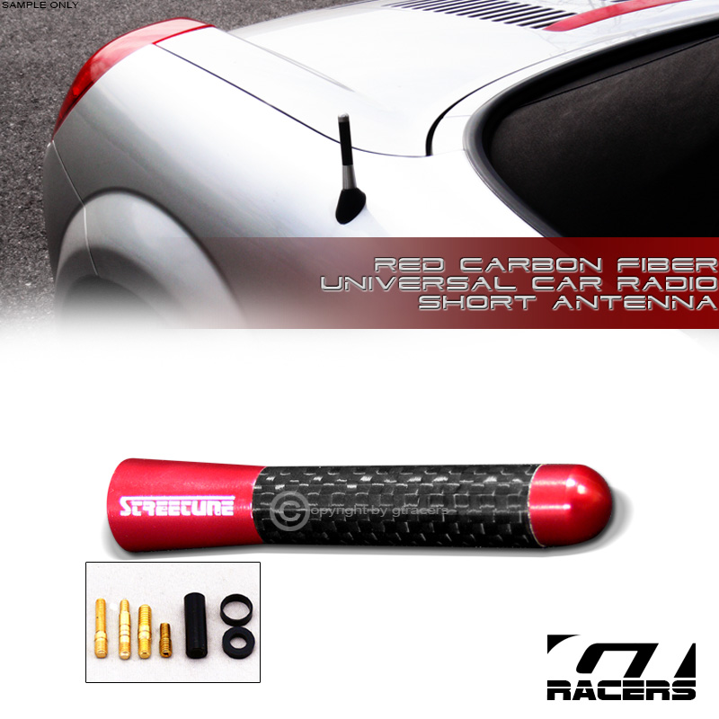 SCION TC XA BLUE CARBON FIBER SHORT 3/" INCH ANTENNA