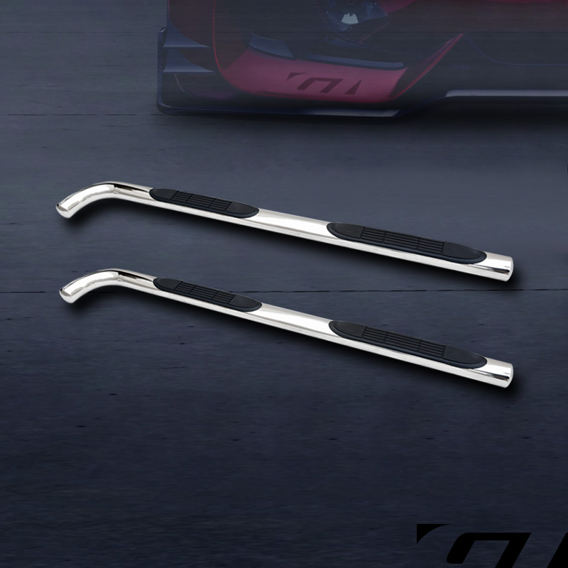 FOR 20022007 JEEP LIBERTY 3" STAINLESS HD SIDE STEP NERF BARS RUNNING