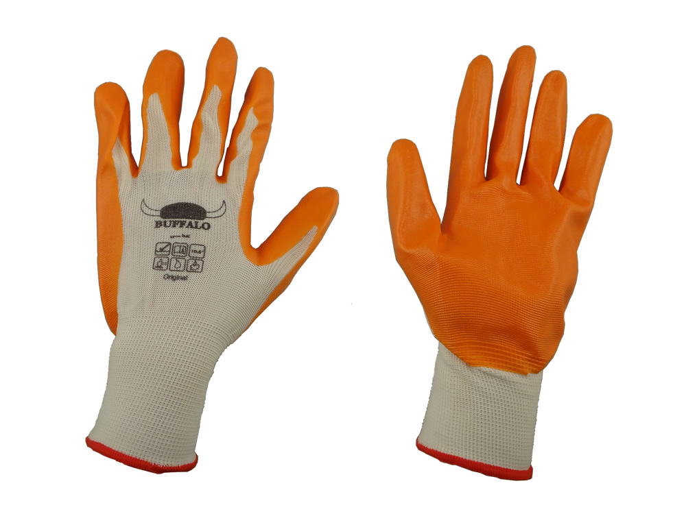 Large Nitrile Coated Work Gloves Color & Quantity Options eBay