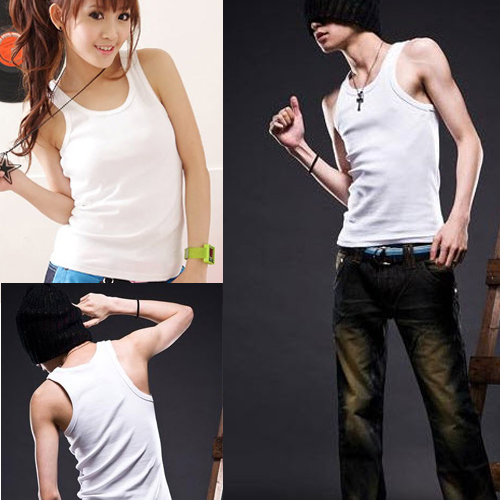 Sexy Women Mens ASHIRT Wife Beater TANK TOP Undershirt eBay