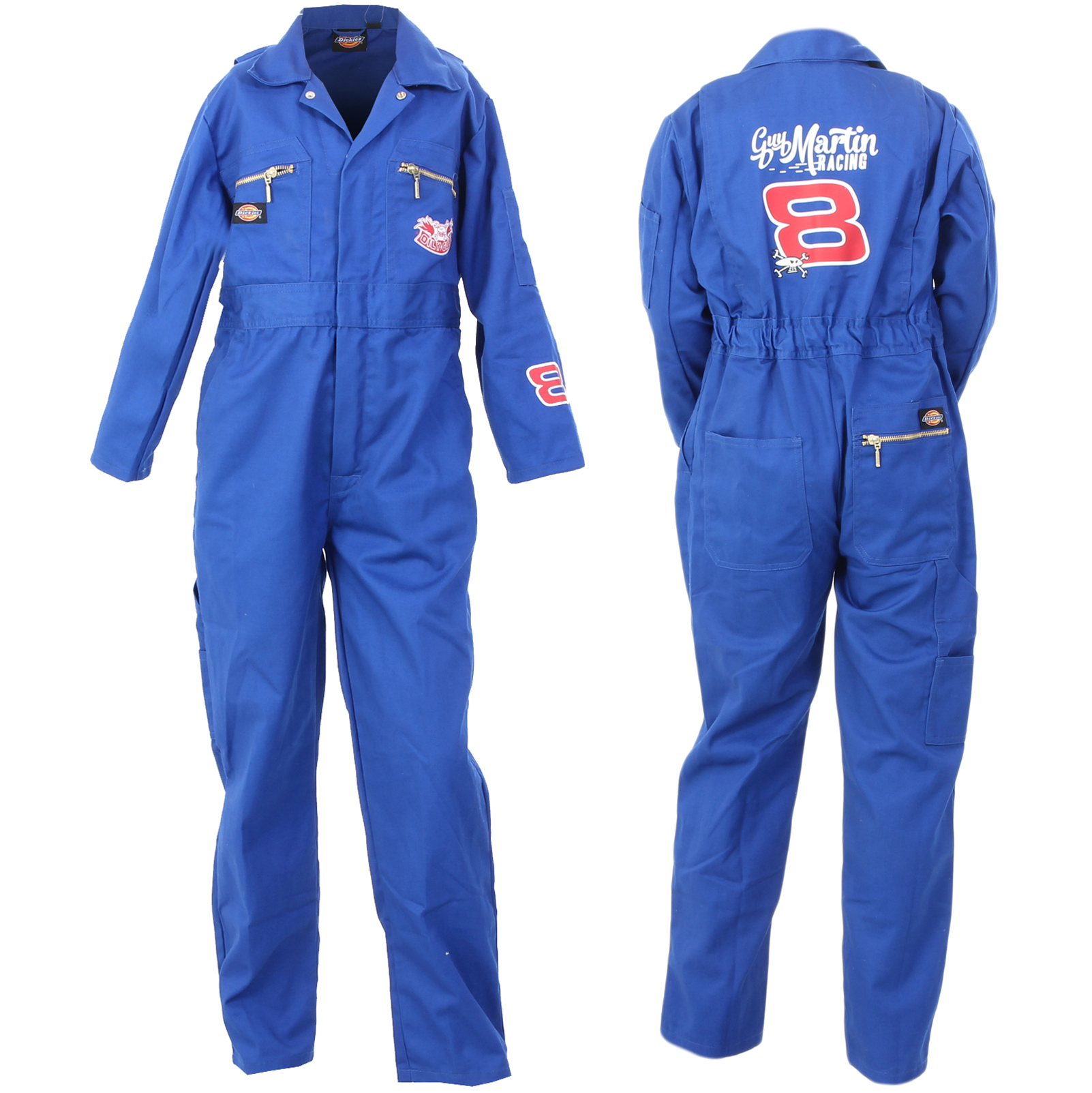 Guy Martin Oily Junior Kids Youths Motorbike Dickies Overalls