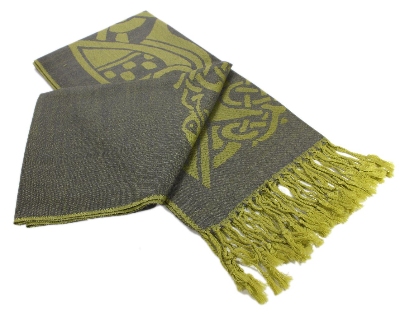 Pashmina Scarf Celtic Design 68" x 16" from Ireland eBay