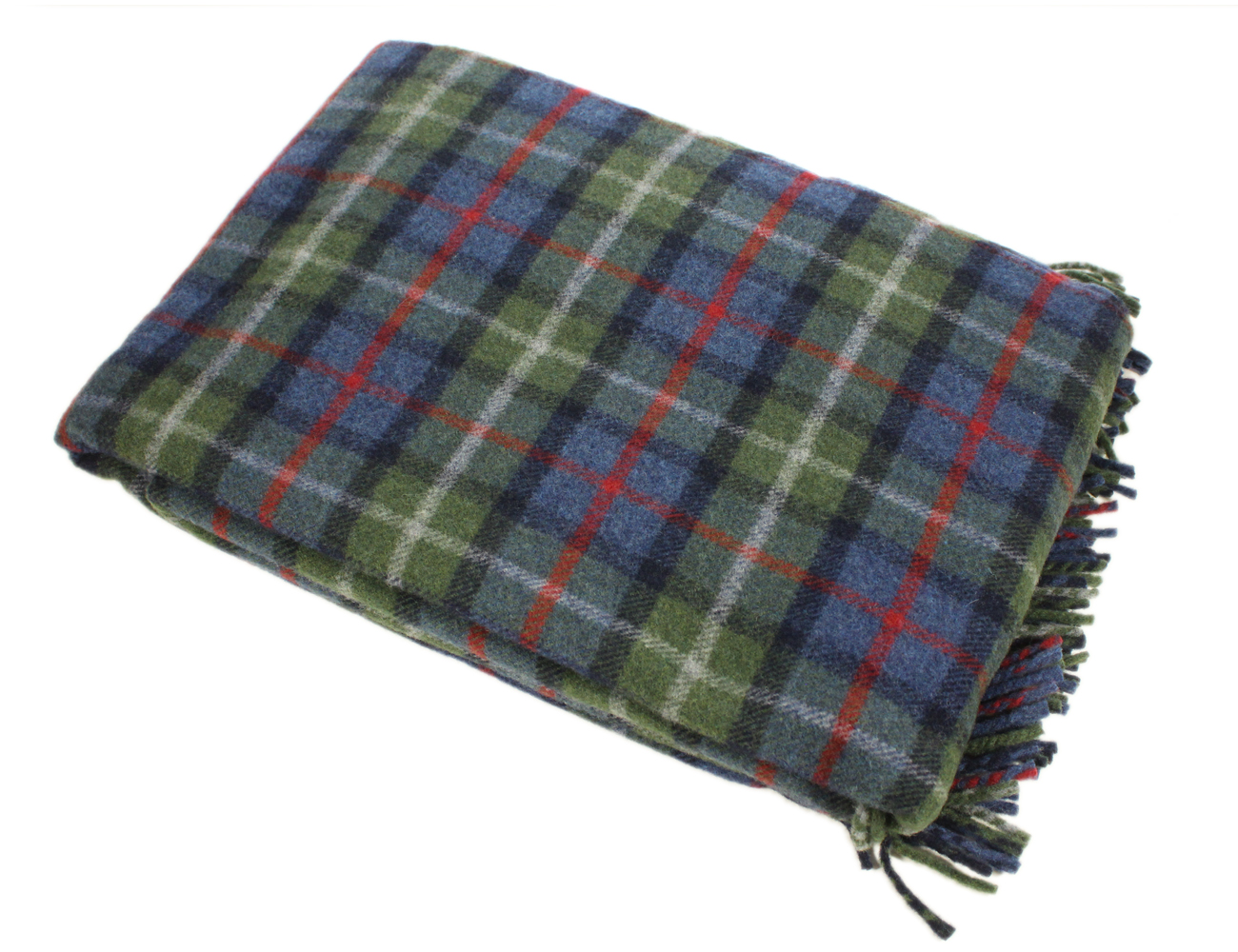 Tartan Blanket 52” x 70” 100 Wool Irish Made eBay