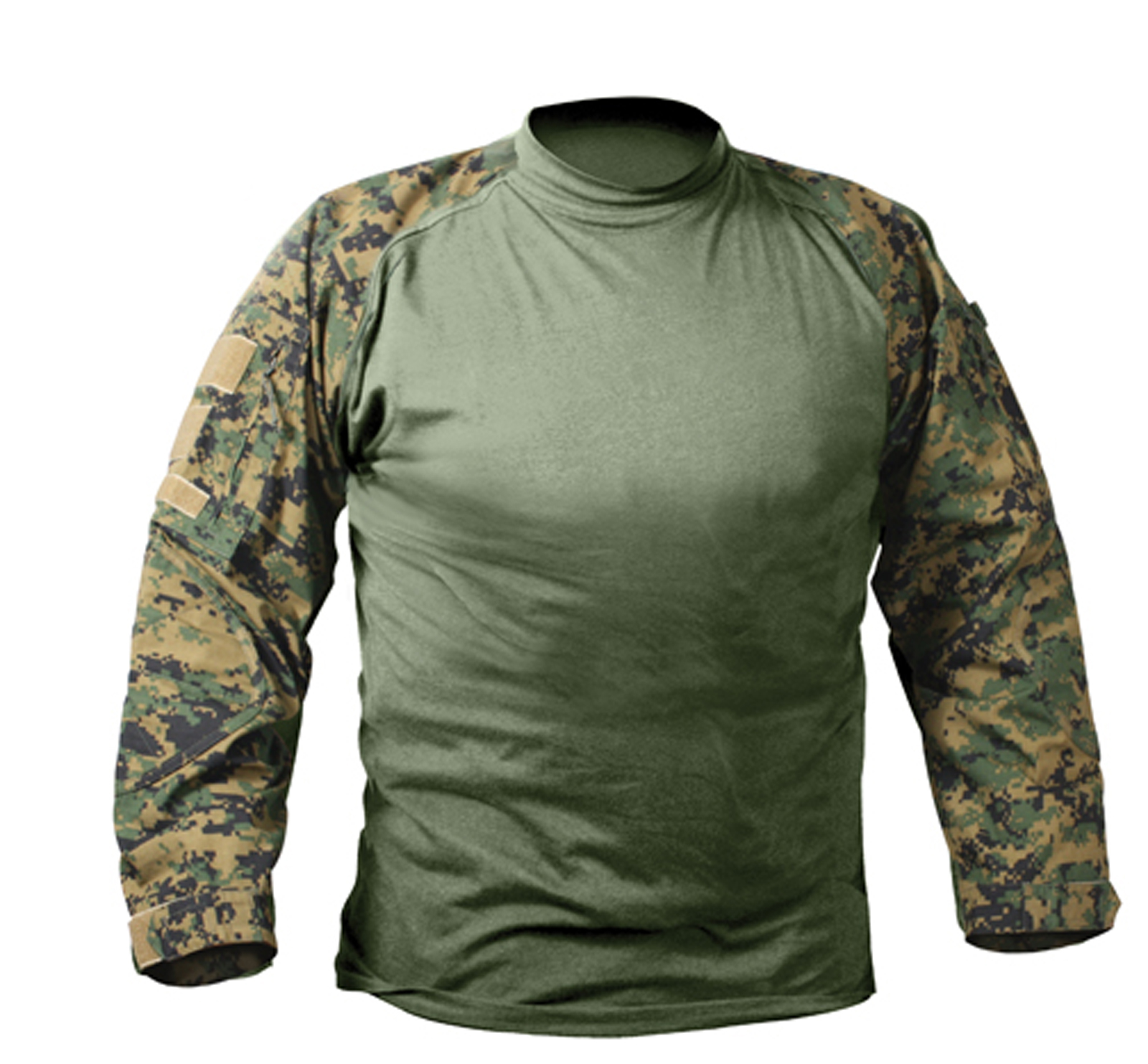Rothco Military Combat Shirt Woodland Digital Large New eBay