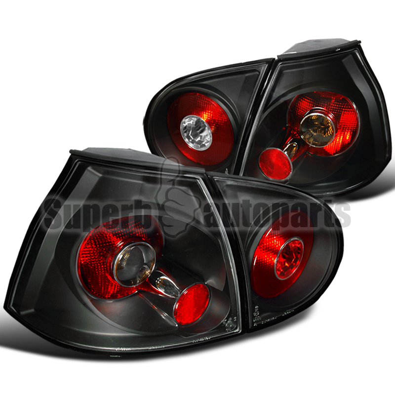 20062009 VW Golf GTI MK5 Altezza Tail Light Brake Lamp Black eBay