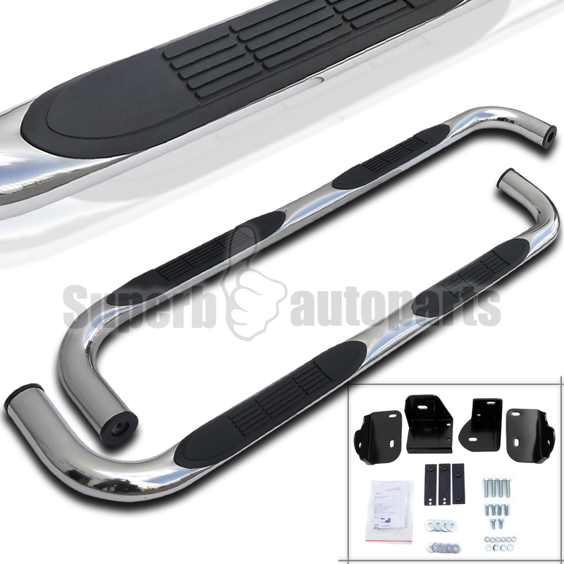 20062012 Jeep Commander XK 3" Nerf Bars Side Step Board Chrome 7