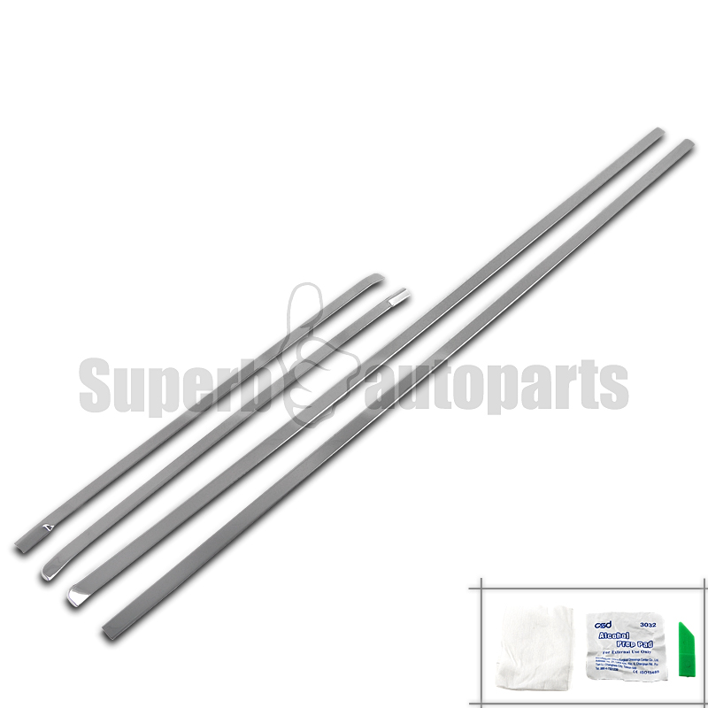 20072009 Chevy Tahoe S/S Side Door Edge Molding Panel Trim Chrome eBay