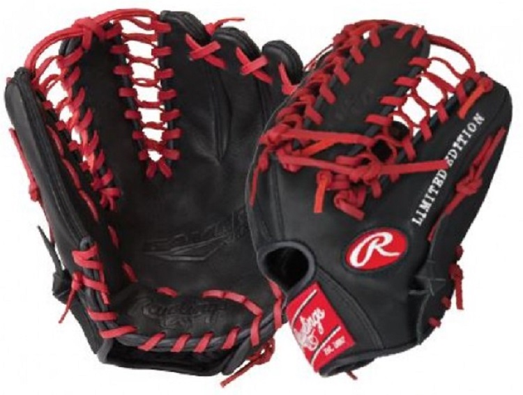 Rawlings G12BSLE 12" Gold Glove Gamer XLE Series Baseball Glove Black