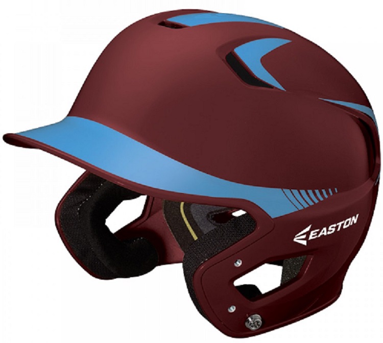 Easton LLWS Z5 TwoTone Maroon / Columbia Blue Junior Baseball Batting