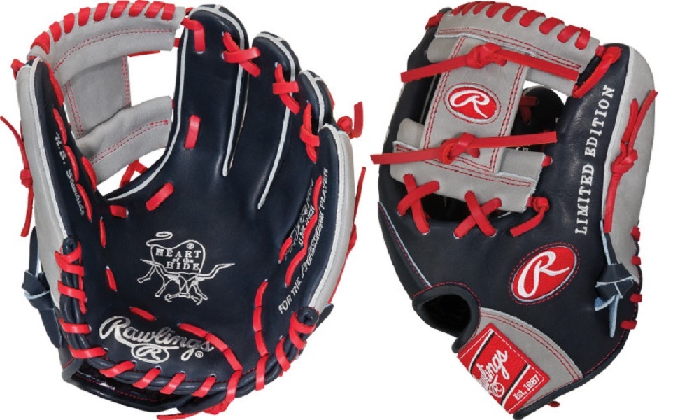 Free 1 Day Rawlings PRO204NGI 11.5" Heart of the Hide Navy / Gray