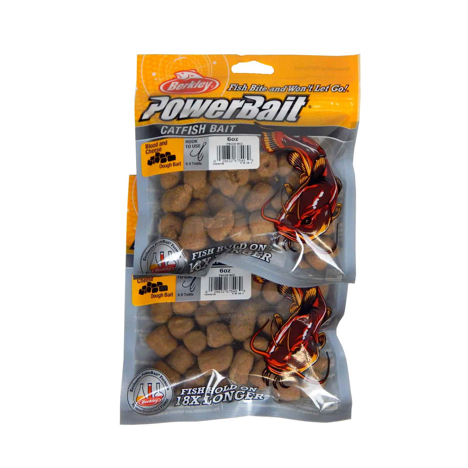 Berkley PowerBait Catfish Bait Blood & Cheese Chunks Pack of 2, PBCCDBCZ eBay