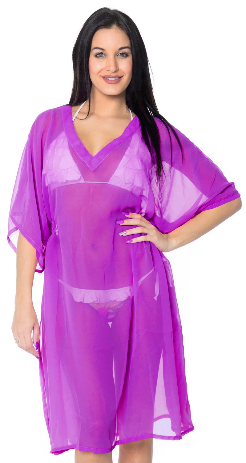 Stretchy Kimono Swimwear Swimsuit Beachwear Bikini Cover up CHIFFON