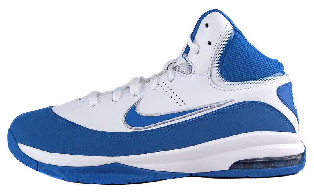 Nike Air Max Closer V Sz 9 Mens Basketball Shoes White/Blue eBay