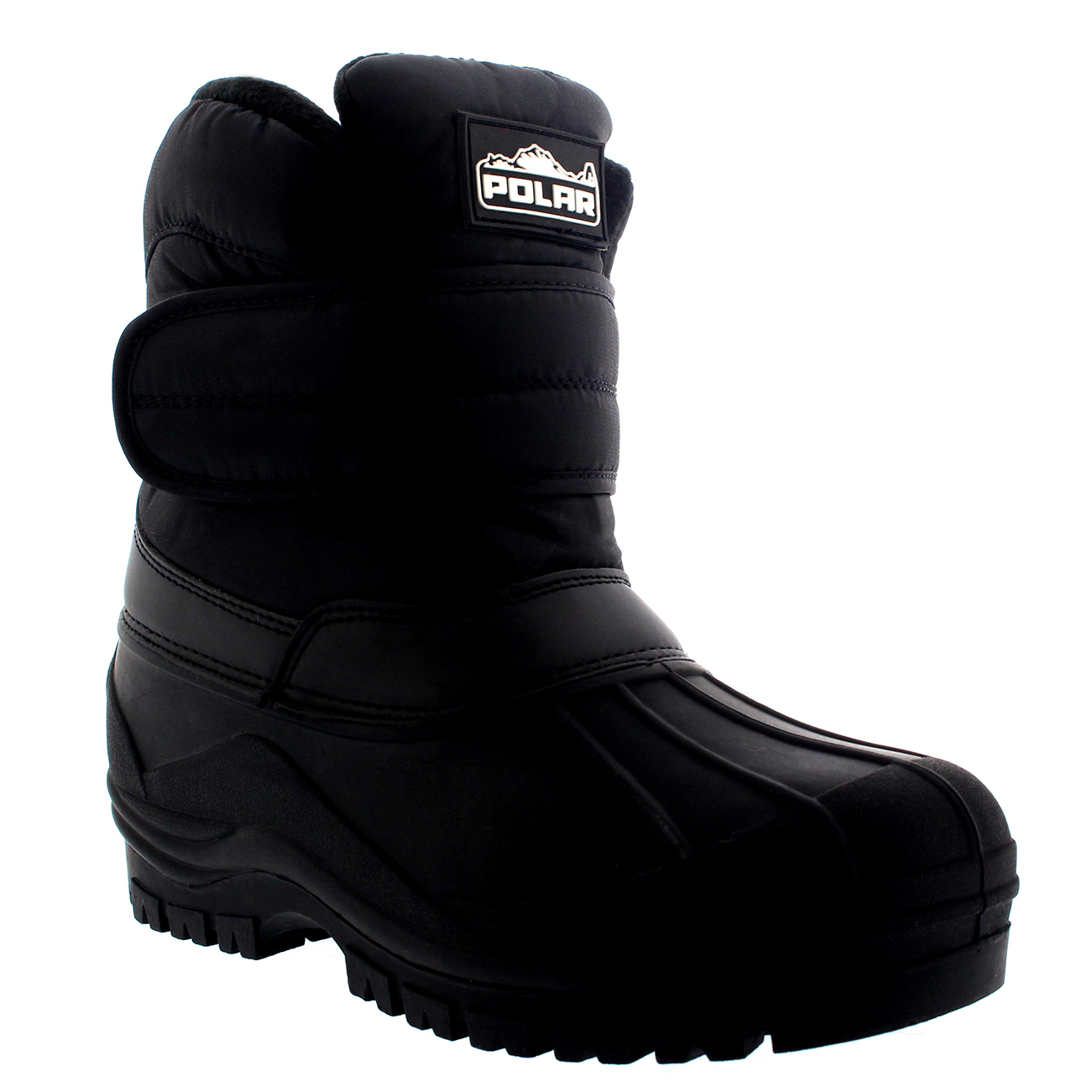 Womens Nylon Single Strap Waterproof Stable Hiking Thermal Mid Calf Boot UK 3-10