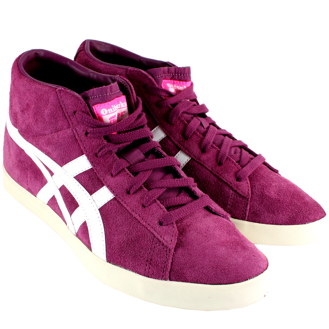 WOMENS ONITSUKA TIGER GRANDEST HIGH TOP LACE UP BOOT STYLE TRAINER UK