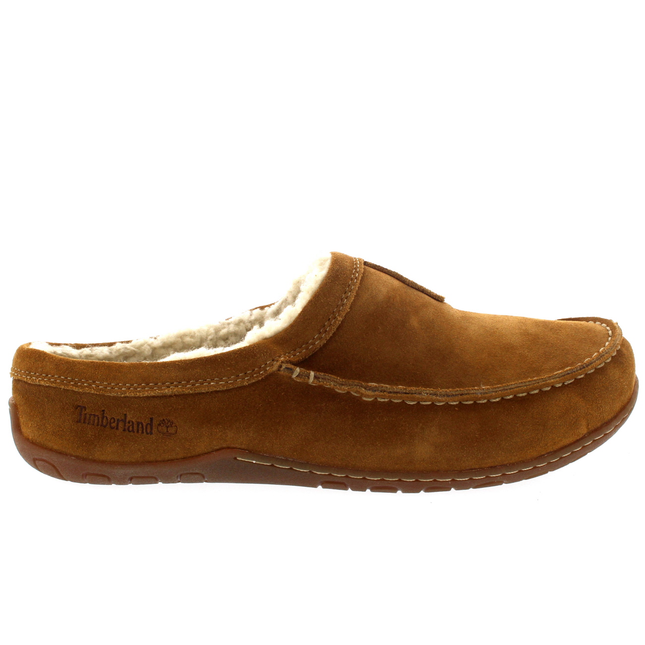 Mens Timberland Kick Around Mule Slip On Fur Winter Suede Slippers UK 7.512.5 eBay