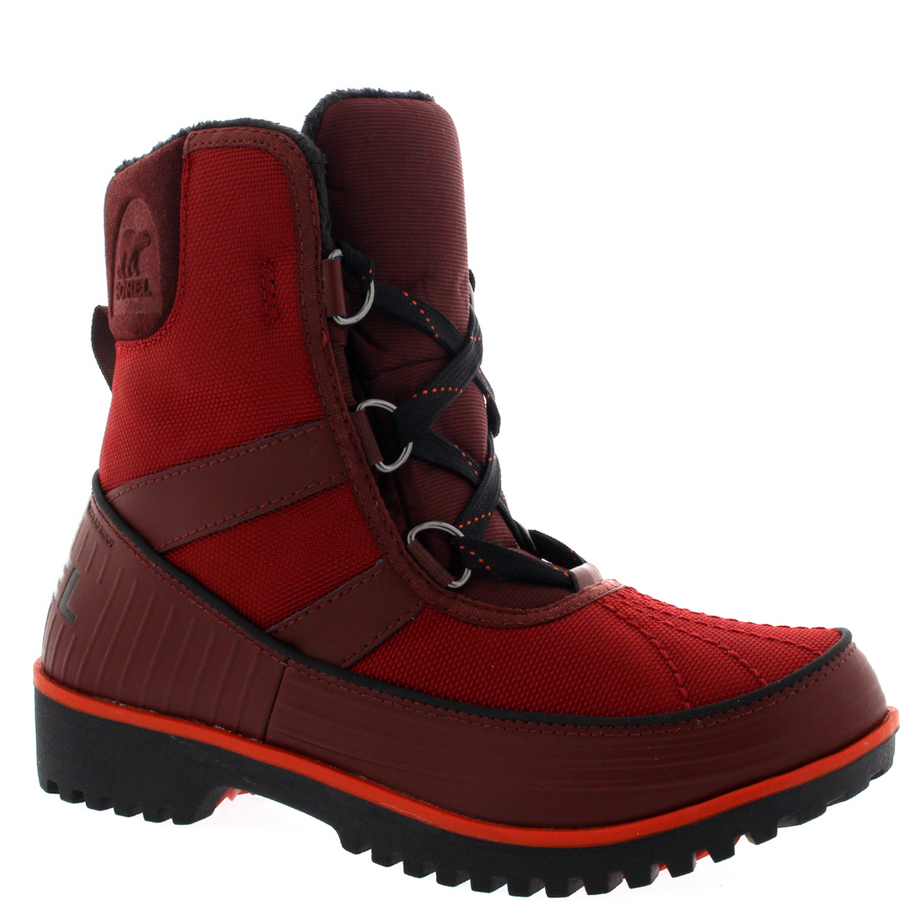 Womens Sorel Tivoli II Lace Up Winter Snow Fur Lined Rain Mid Calf