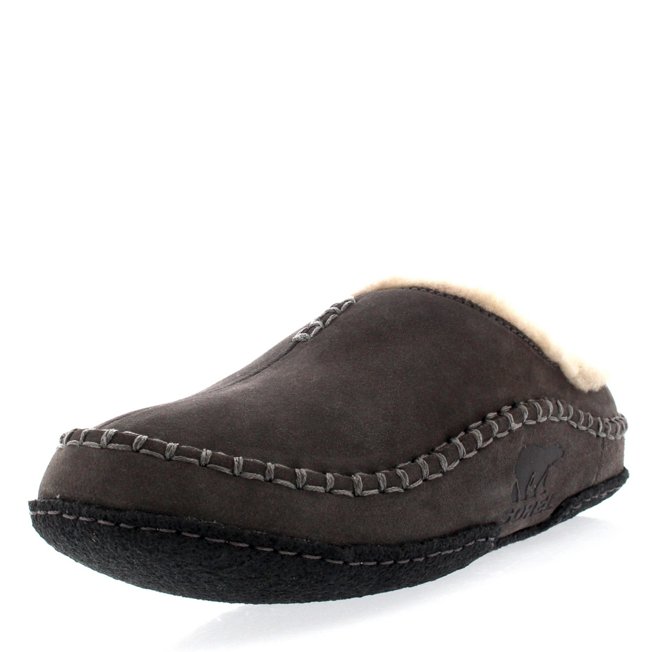 slippers mens uk mens sorel falcon ridge slip on fur lined winter warm slippers mens uk mens sorel falcon ridge slip on fur lined winter warm