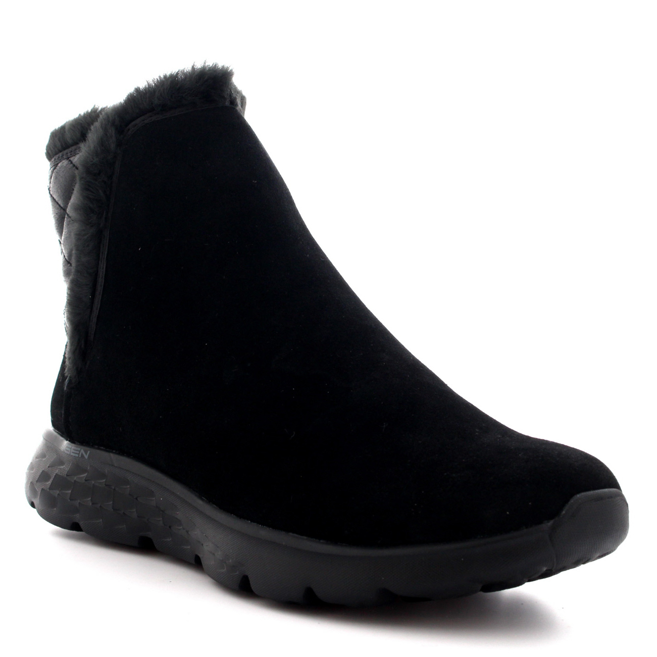 Womens Skechers On The Go 400 Cozies Winter Faux Fur Lined Ankle Boots