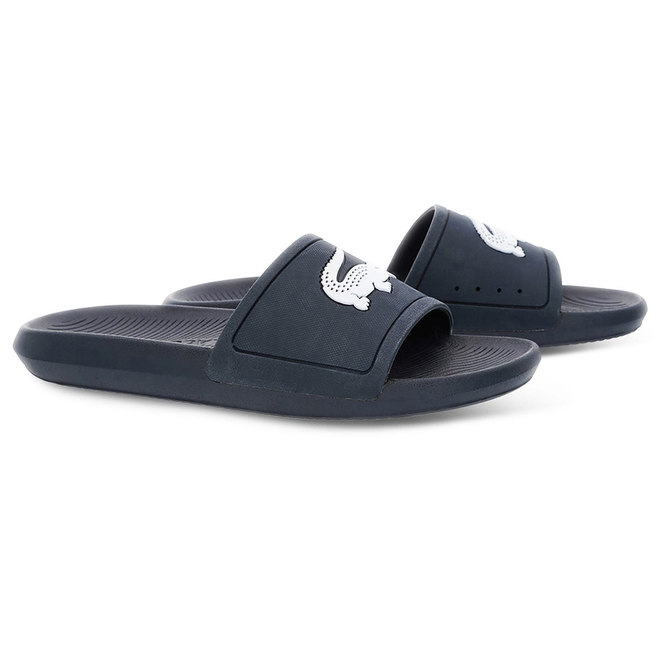Womens Lacoste Croco Slide 119 3 Lightweight Beach Summer Sliders Sandals UK 3-8